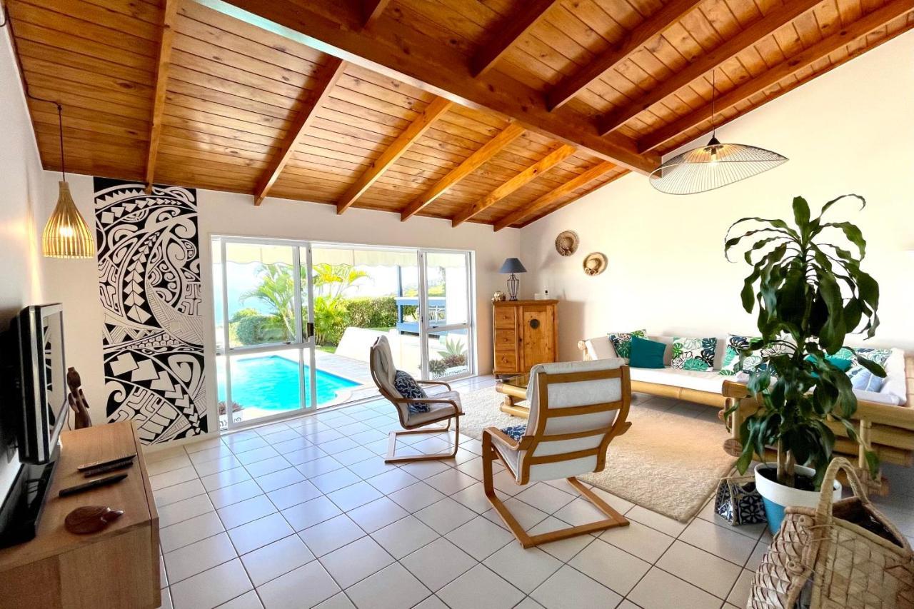 Villa Tiare Amazing View - Private Pool - 4 Bedrooms- Up To 7 Pers Punaauia  Exterior photo