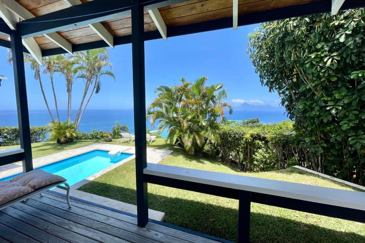 Villa Tiare Amazing View - Private Pool - 4 Bedrooms- Up To 7 Pers Punaauia  Exterior photo