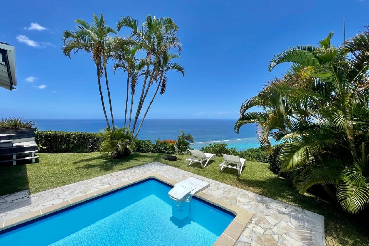Villa Tiare Amazing View - Private Pool - 4 Bedrooms- Up To 7 Pers Punaauia  Exterior photo